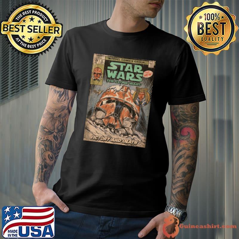 Marvel Comics Group Star Wars The Clone Wars the Final Season Victory and death T-Shirt