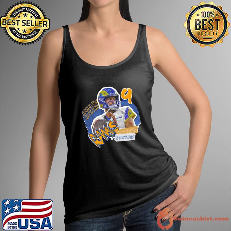 Matthew Stafford Superstar American football quarterback for the Los Angeles Rams T-Shirt Tank Top