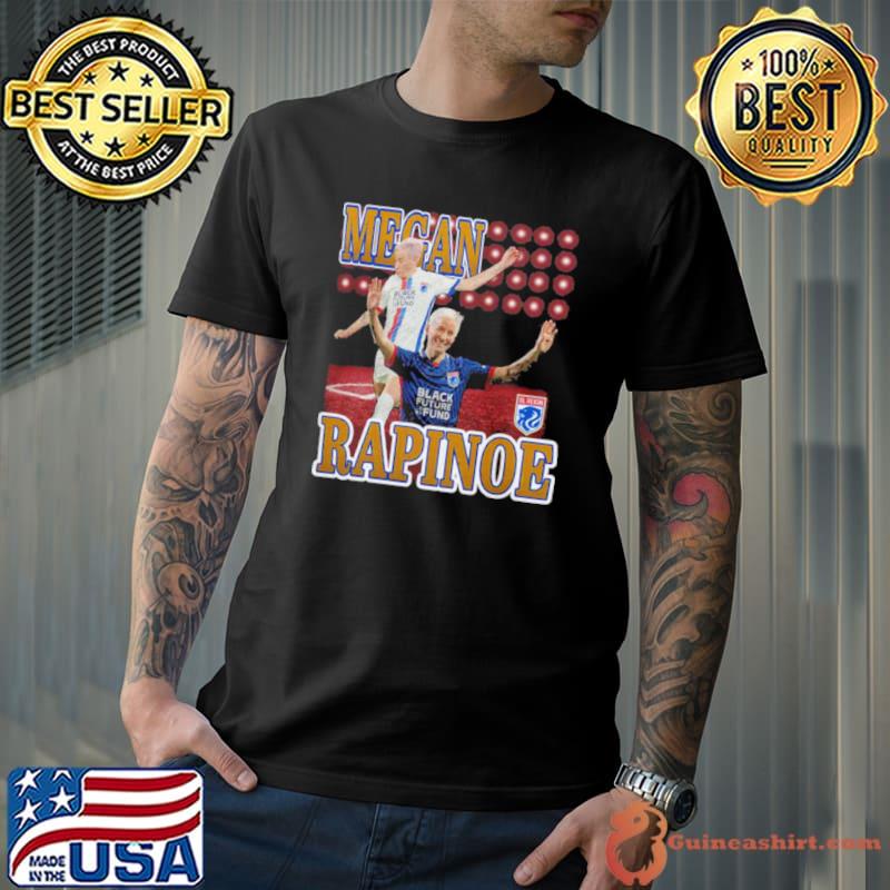 Megan Rapinoe OL Reign Black Tee Shirt