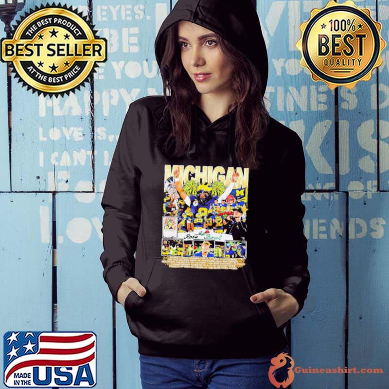 Michigan – rose bowl blake corum rushed for a 17 yard touchdown on the second snap of overtime s Hoodie