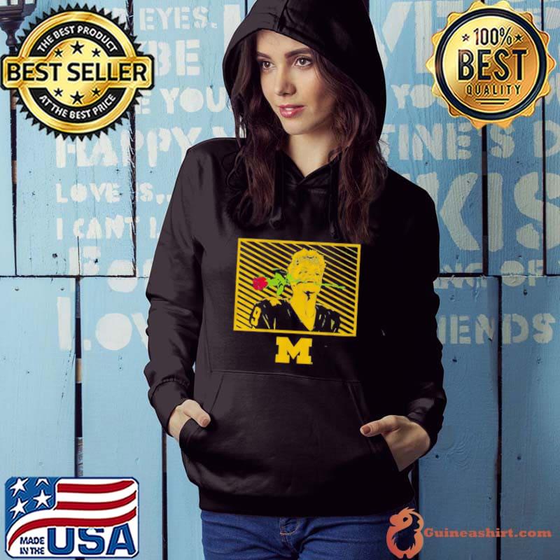 Michigan Wolverines football J.J Mccarthy rose shirt