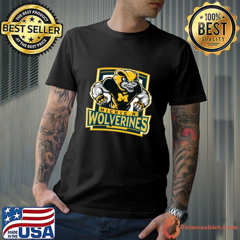 Michigan wolverines football team represents the University T-Shirt