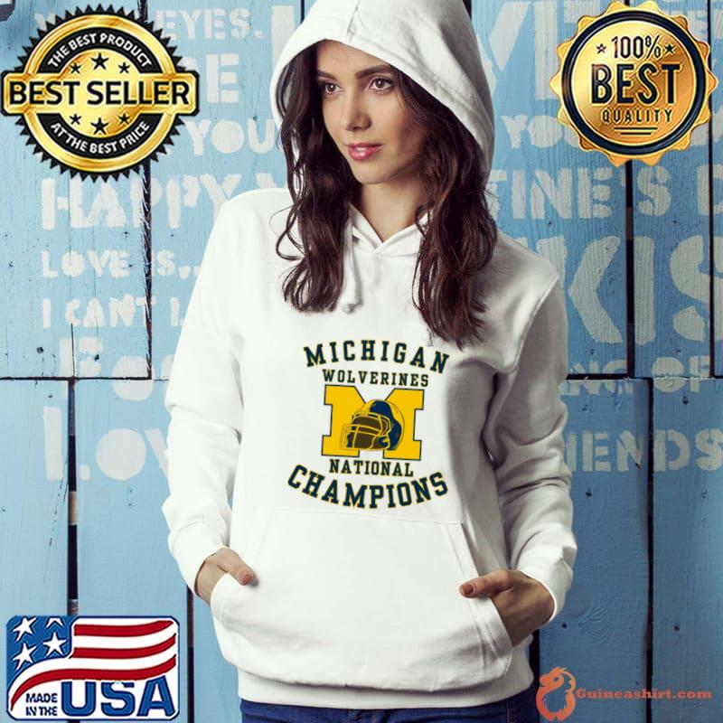 Michigan Wolverines National Champions 2023 T-Shirt Hoodie