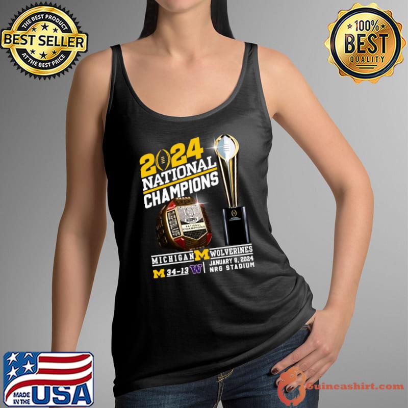 Michigan Wolverines National Champions 2024 Cup T-Shirt