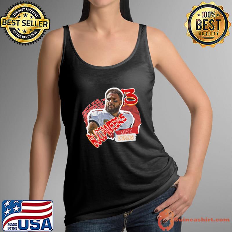 Mike Evans Superstar American football wide receiver for the Tampa Bay Buccaneers T-Shirt Tank Top