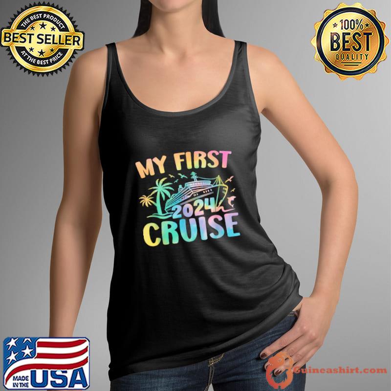 My First Cruise 2024 Vacation Matching Family Cruise Ship T-Shirt Tank Top