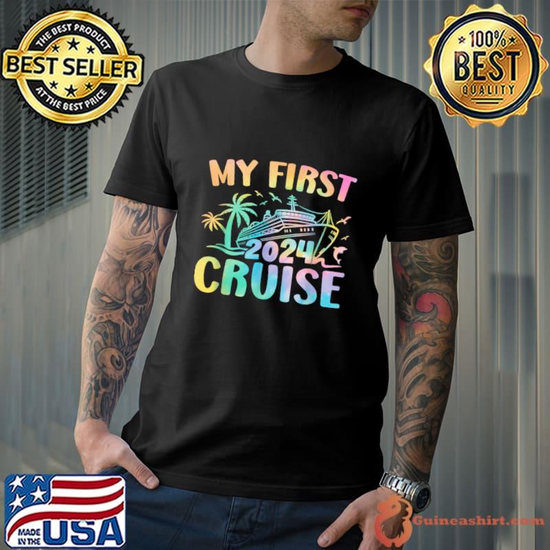My First Cruise 2024 Vacation Matching Family Cruise Ship T-Shirt Unisex