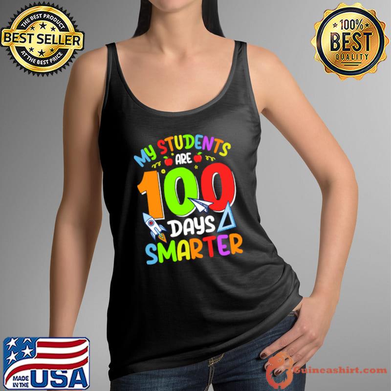 My Students Are 100 Days Smarter Math School T-Shirt