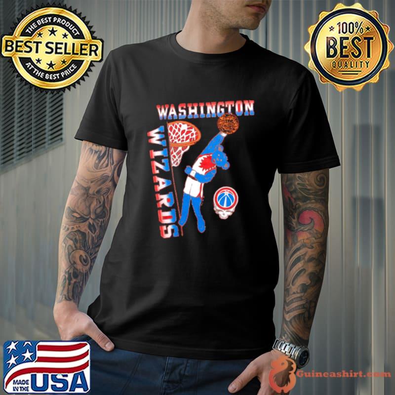 NBA x Grateful Dead x Wizards Shirt