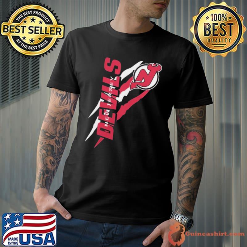 New Jersey Devils Starter Black Color Scratch Shirt