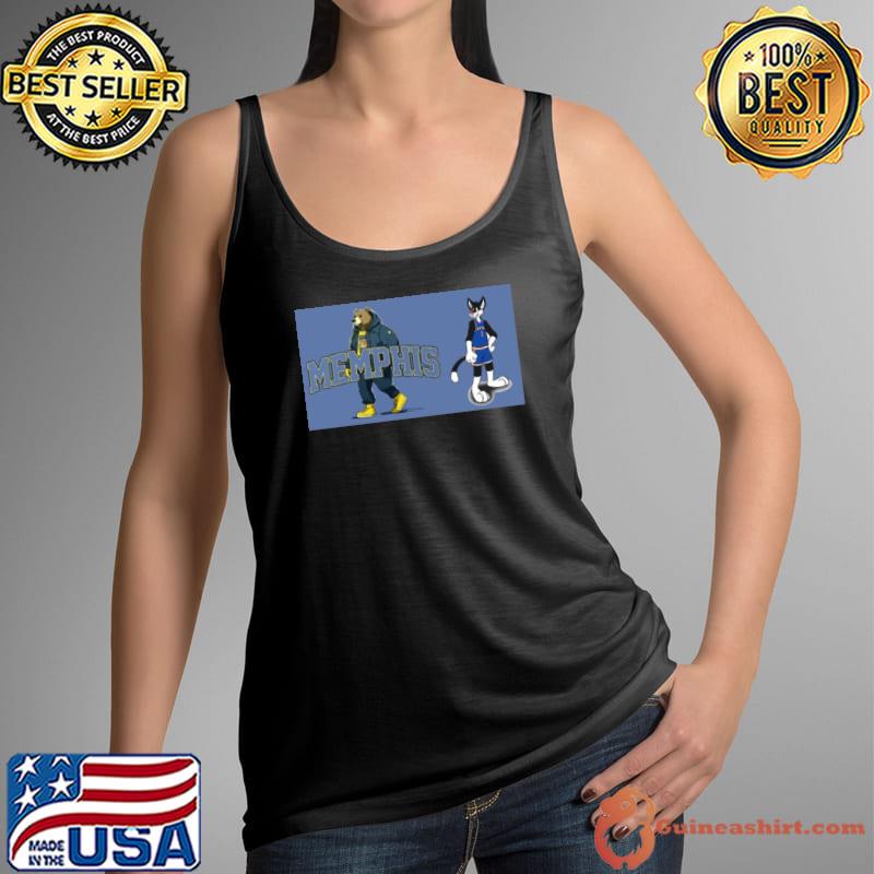 New York Knicks VS Memphis Grizzlies NBA 2024 mascot cartoon basketball s Tank Top
