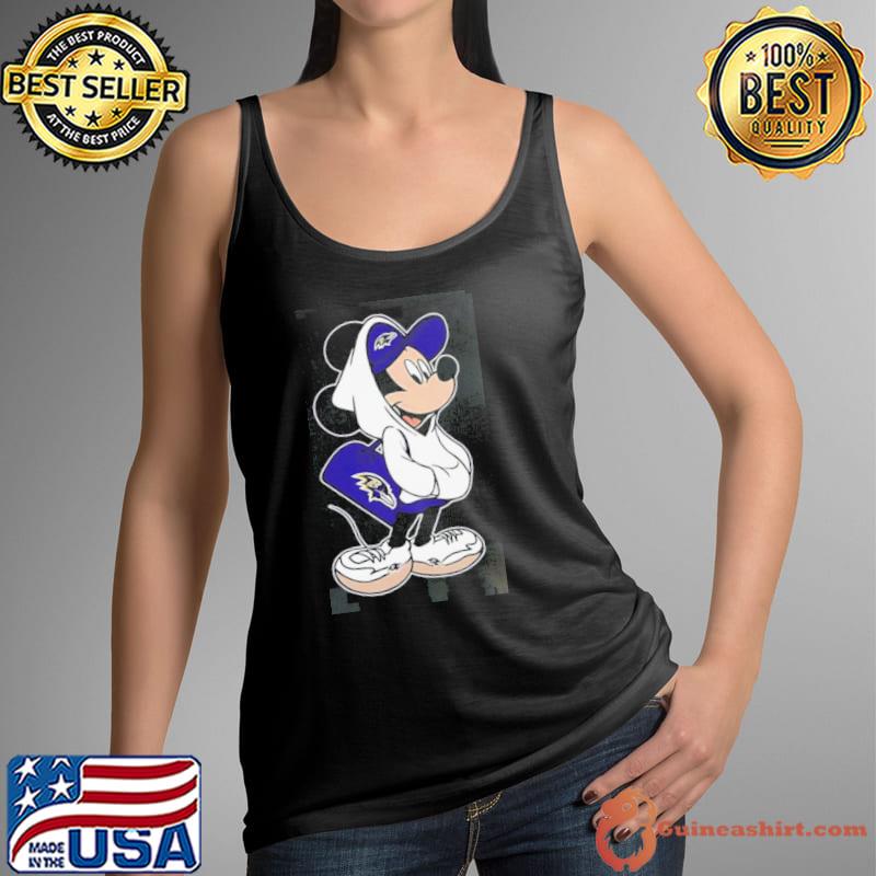 NFL Baltimore Ravens X Disney Mickey Mouse Shirt