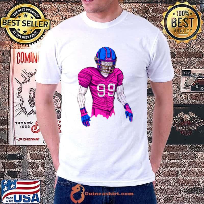 NFL Player In Cyberpunk Style Shirt