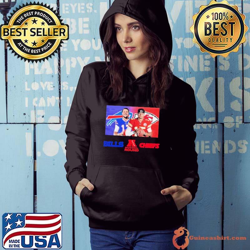 NFL Playoffs Season 2023 Divisional Round Chiefs Vs Bills Patrick Mahomes Vs Josh Allen Sunday January 21 2024 Shirt