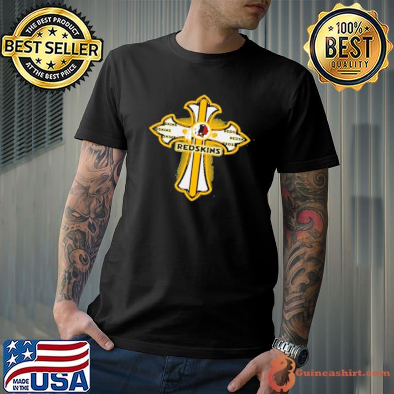 NFL Yellow Crusader Cross Washington Redskins 2024 Shirt Unisex