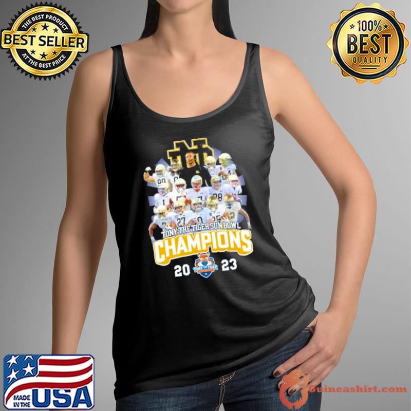 Nice tony the tiger sun bowl champions 2023 notre dame fighting irish s Tank Top