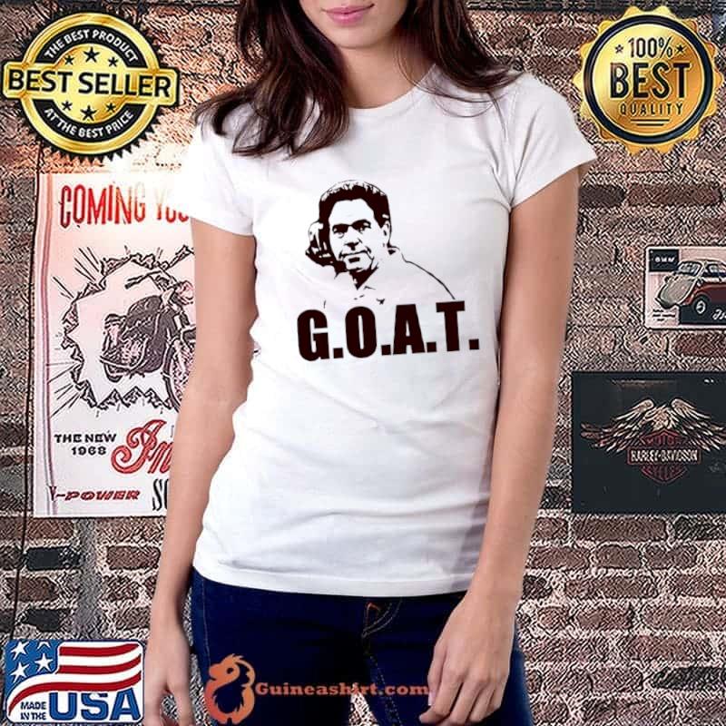 Nick Saban Goat shirt