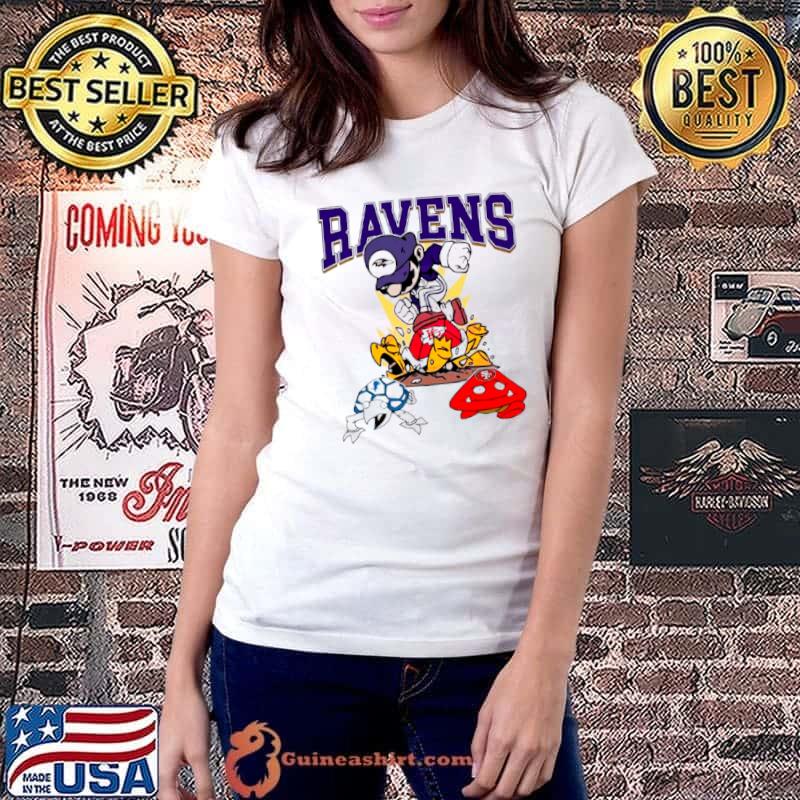 Official mario Ravens Stomps On Chiefs Lions 49ers shirt