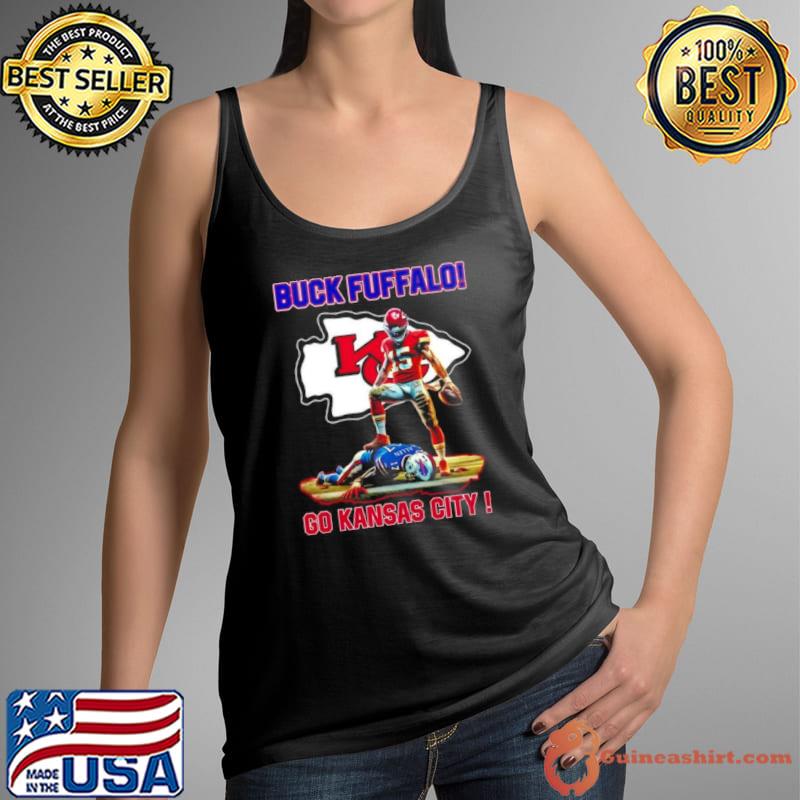 Official patrick Mahomes Josh Allen Buck Fuffalo Go Kansas City Shirt