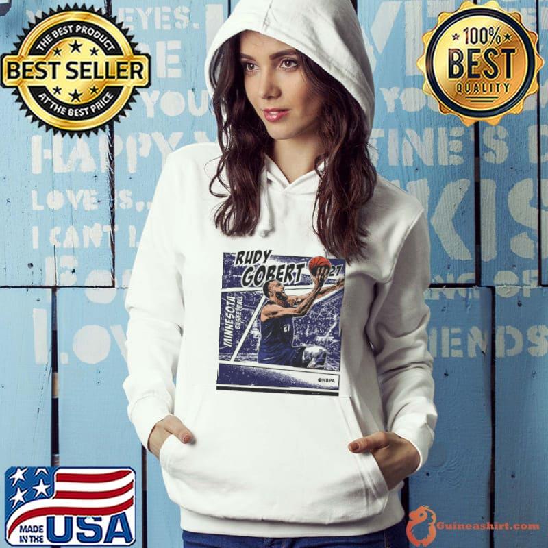 Official rudy Gobert French professional basketball player for the Minnesota Timberwolves T-Shirt Hoodie