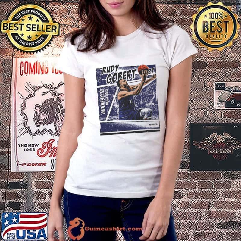 Official rudy Gobert French professional basketball player for the Minnesota Timberwolves T-Shirt