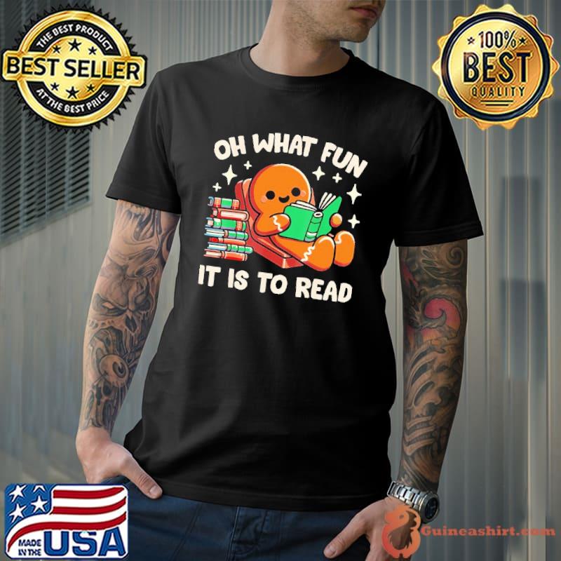 Oh What Fun It Is To Read Christmas Teacher Librarian Books s Unisex