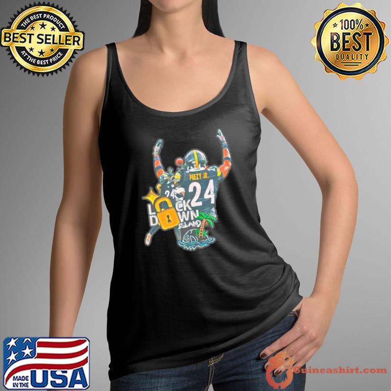 Peezy Jr Steelers football welcome to lock down island s Tank Top