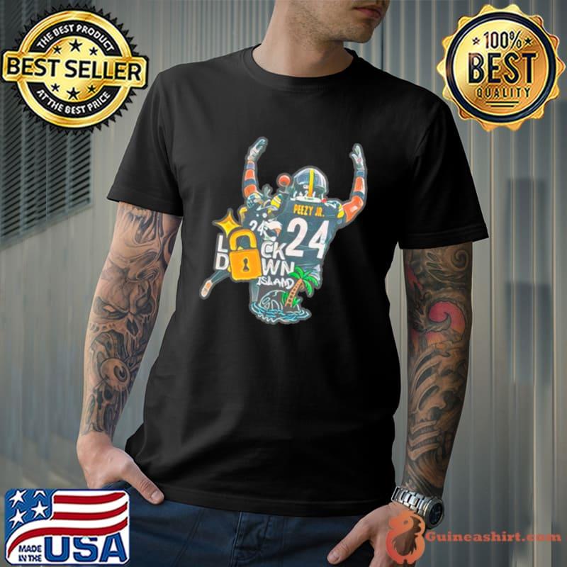 Peezy Jr Steelers football welcome to lock down island shirt
