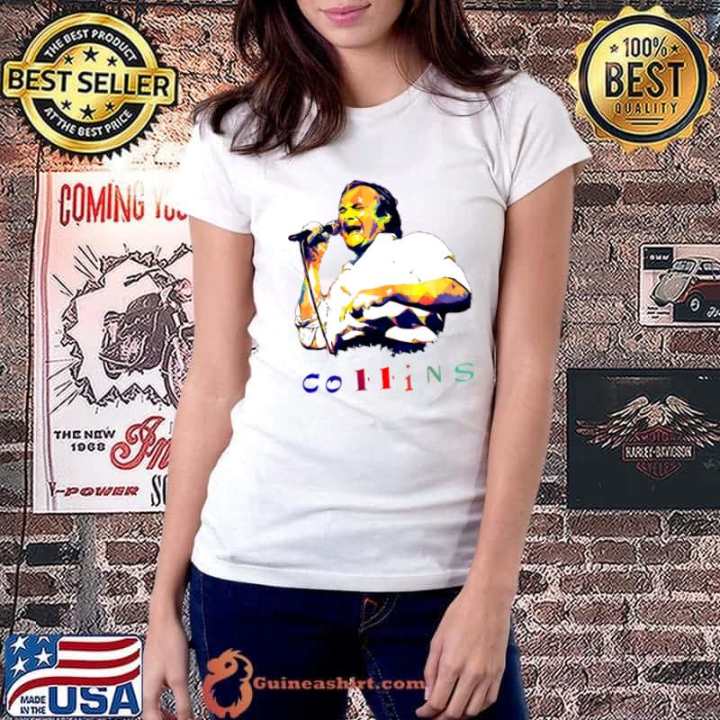 Phil Collins POpArt drummer and later became the lead singer T-Shirt