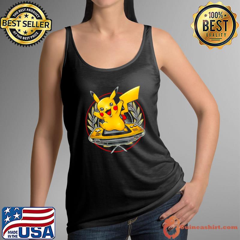 Pikachu Pokemon gamer s Tank Top