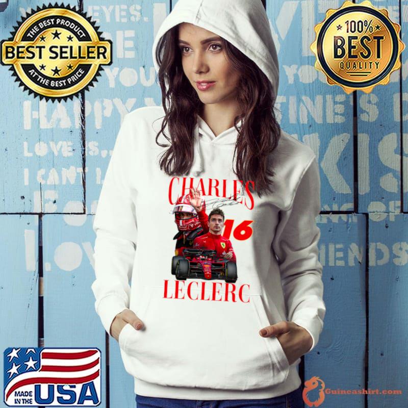 Premium charles Leclerc Monégasque racing driver Charles Leclerc T-Shirt Hoodie
