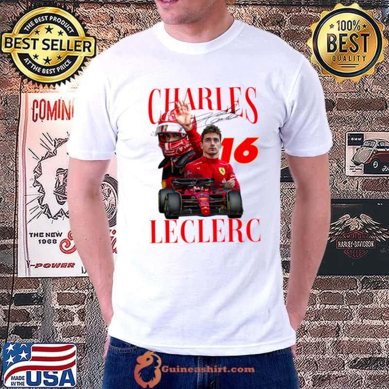Premium charles Leclerc Monégasque racing driver Charles Leclerc T-Shirt Unisex