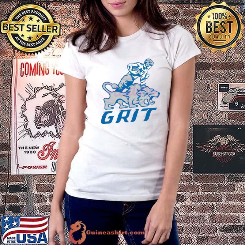 Premium nFL Grit Football Player And Lion Shirt