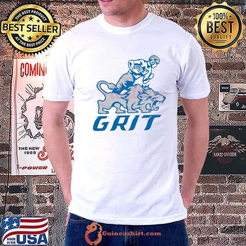 Premium nFL Grit Football Player And Lion Shirt Unisex
