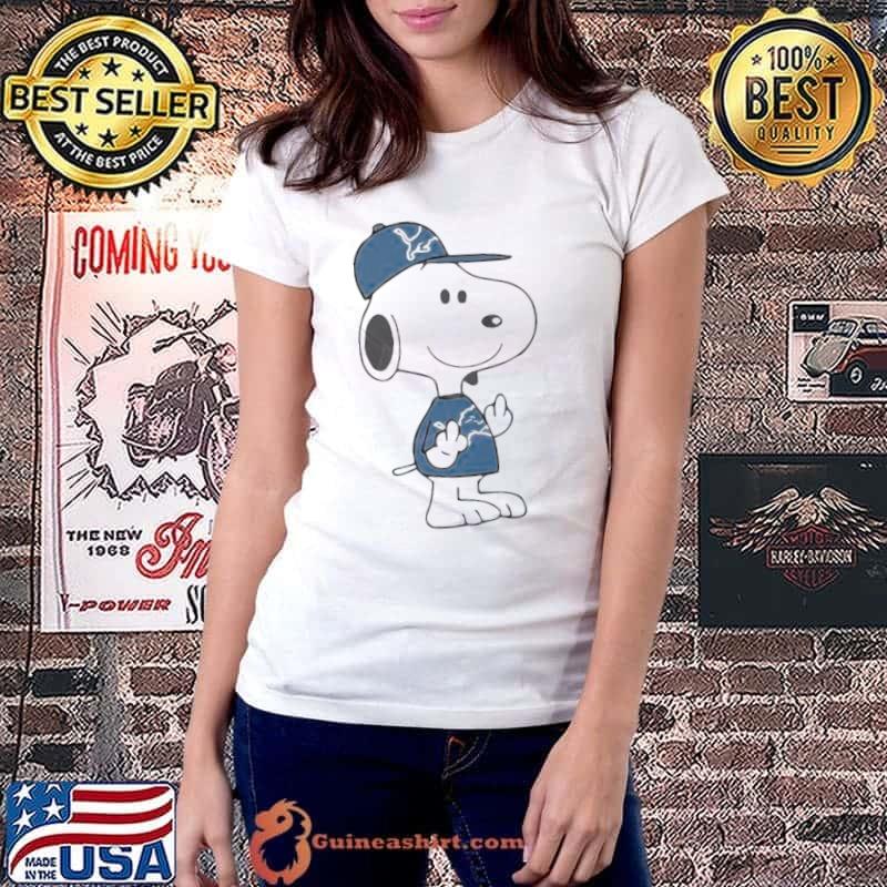 Premium snoopy Detroit Lions Football shirt