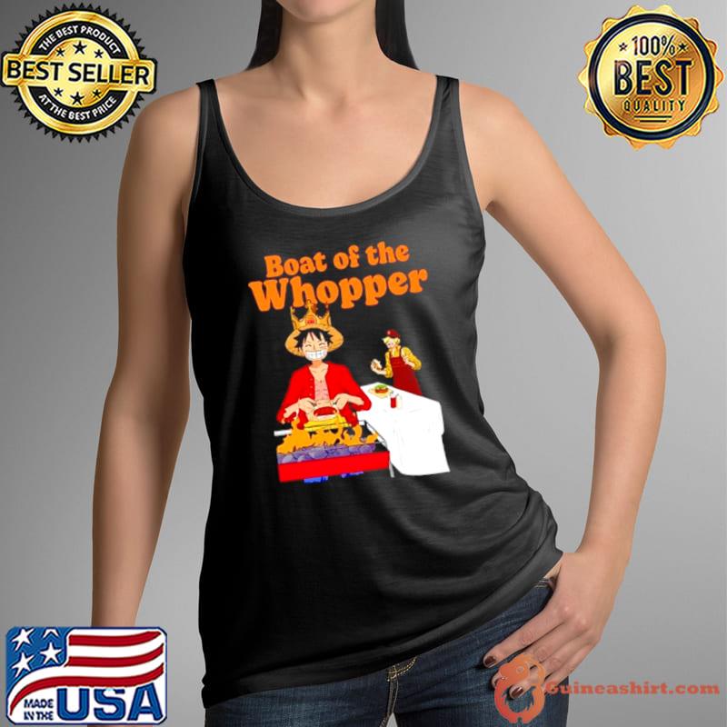 Premium the One Piece X Burger King Boat of the whopper shirt