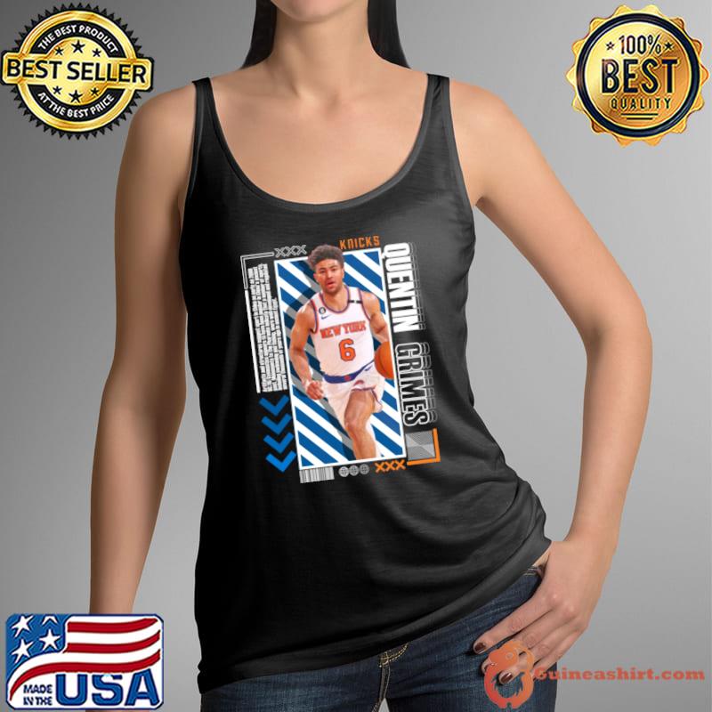 Quentin Grimes American professional basketball player for the New York Knicks T-Shirt