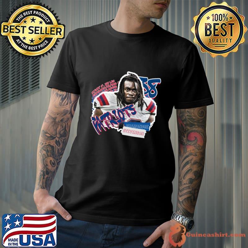 Rhamondre Stevenson Superstar American football running back for the New England Patriots T-Shirt Unisex