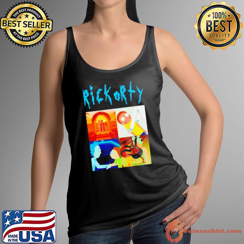 Rick and Morty Rickorty shirt