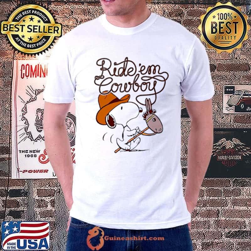 Ride Em Cowboy Snoopy Shirt