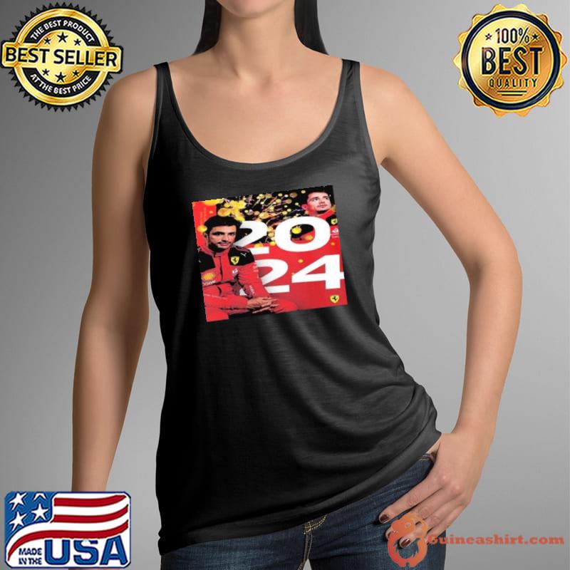 Scuderia Ferrari Waiting For A Big Year 2024 F1 shirt