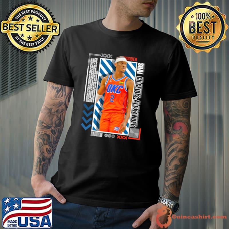 Shai Gilgeous-Alexander Canadian professional basketball player for the Oklahoma City Thunder T-Shirt Unisex