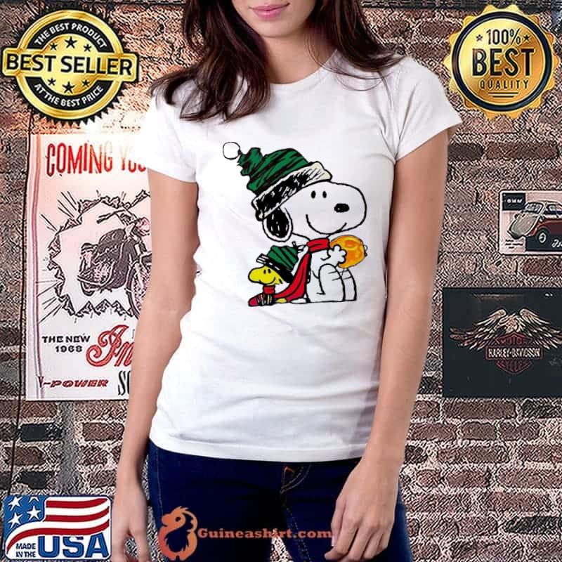 Snoopy Woodstock Love Winter shirt