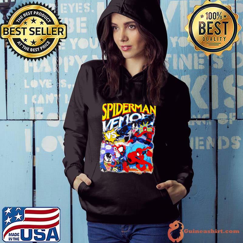 Spiderman VS Venom comic shirt