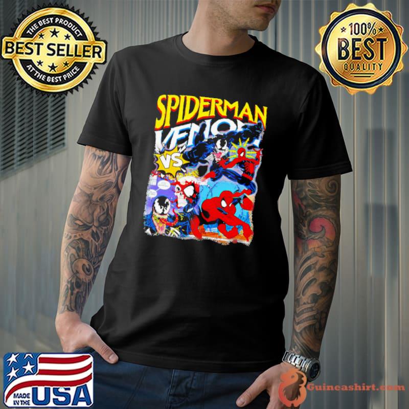 Spiderman VS Venom comic s Unisex