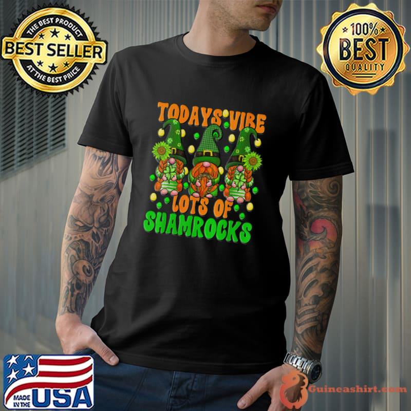 St Patricks Day Gnomes For Shenanigans Squad Cute Shamrock T-Shirt Unisex
