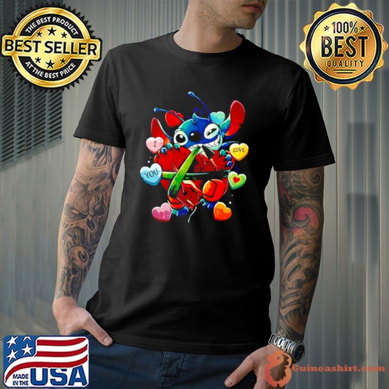 Stitch Valentine’s day experiment shirt