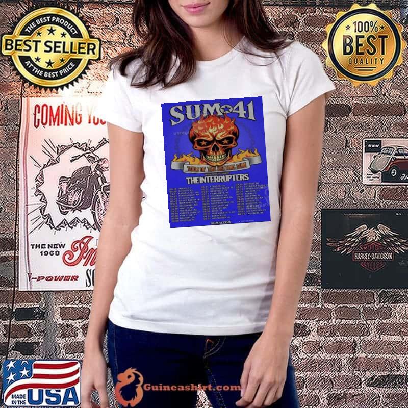 Sum 41 Tour Of The Setting Sum 2024 Tour Date s Ladiestee