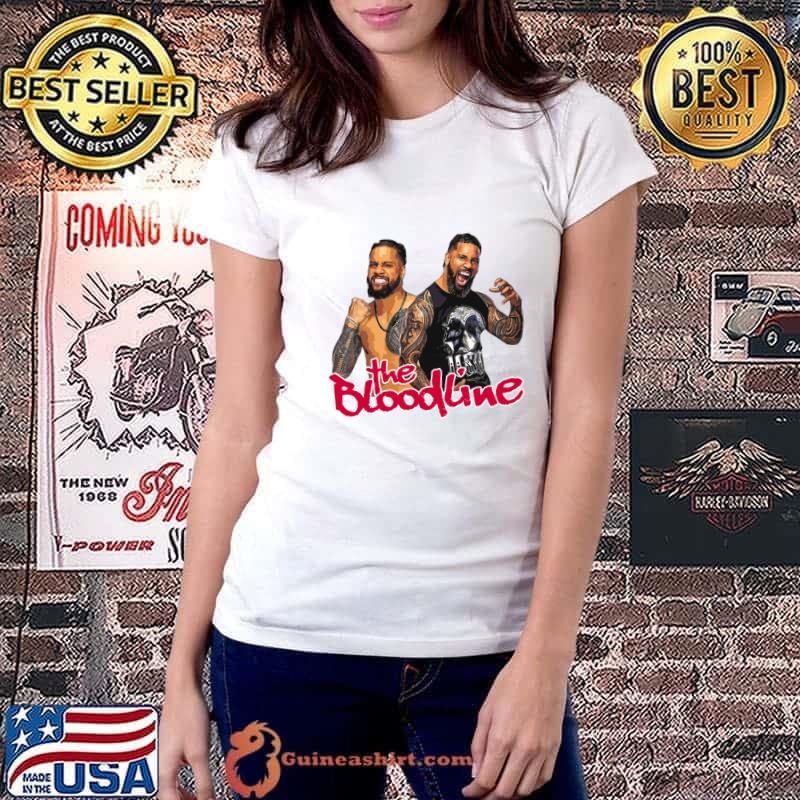 The Bloodline The Usos villainous professional wrestling stable T-Shirt