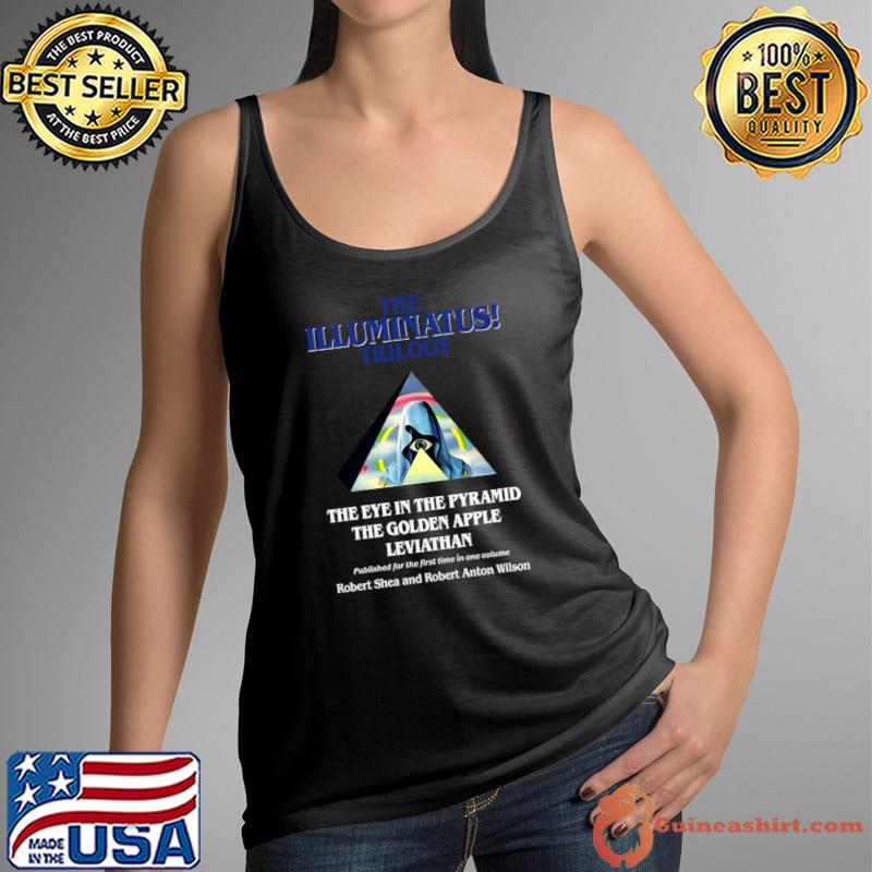 The Illuminatus! Trilogy The eye in the pyramid the golden T-Shirt